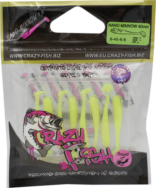 Изображение товара Мягкая приманка Crazy Fish Nano Minnow 1.6 / 6-40-6-6