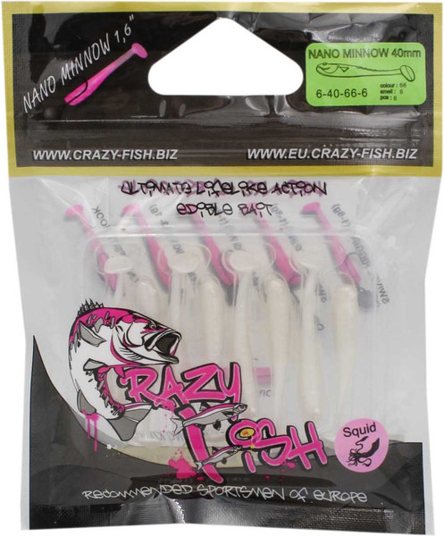 Изображение товара Мягкая приманка Crazy Fish Nano Minnow 1.6 / 6-40-66-6