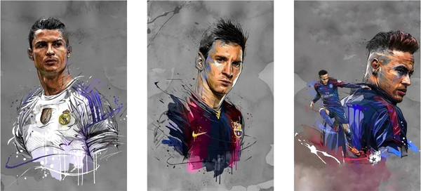 Изображение товара Постеры Citydecor Футбол 6 (3шт, 40x60)