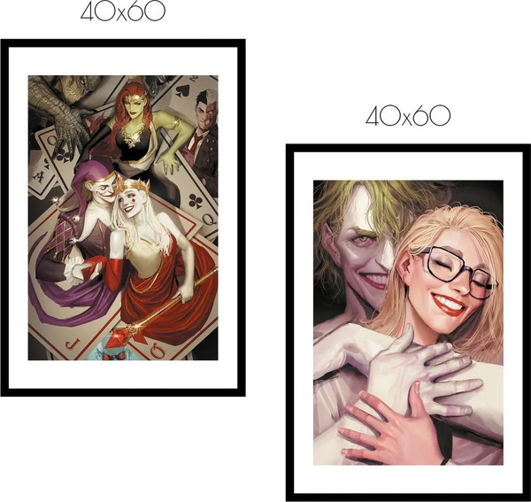 Изображение товара Постеры Citydecor Харли Квинн 1 (2шт, 40x60)