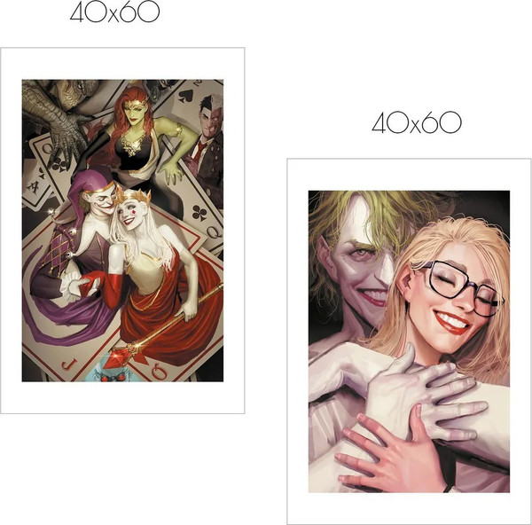 Изображение товара Постеры Citydecor Харли Квинн 1 (2шт, 40x60)