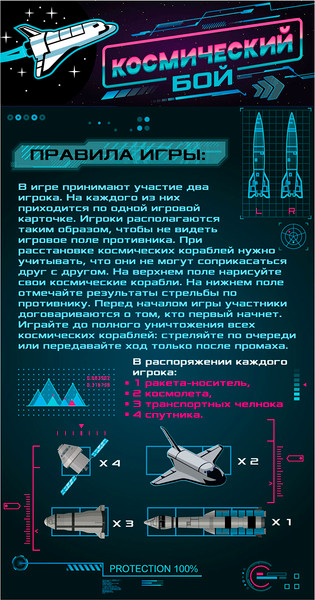 Изображение товара Настольная игра Десятое королевство Космический бой / 05003