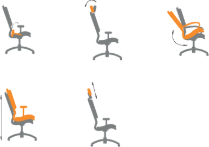 Изображение товара Кресло офисное Chairman CH633 (черный пластик/черный)