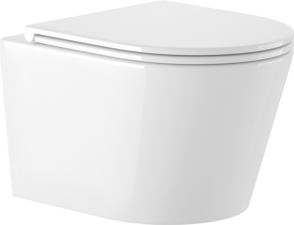 Изображение товара Унитаз подвесной с инсталляцией Saniteco KW-9005W + AM101/1120 + M71-BL-01