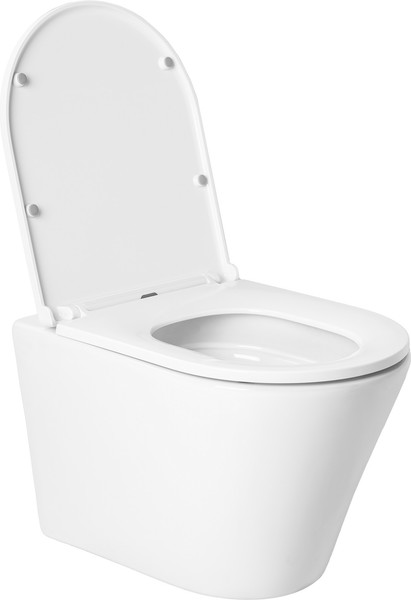 Изображение товара Унитаз подвесной с инсталляцией Saniteco KW-9005W + AM101/1120 + M71-BL-01