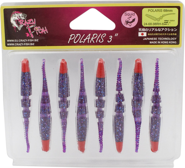 Изображение товара Мягкая приманка Crazy Fish Polaris 3 / 24-68-98RH-6