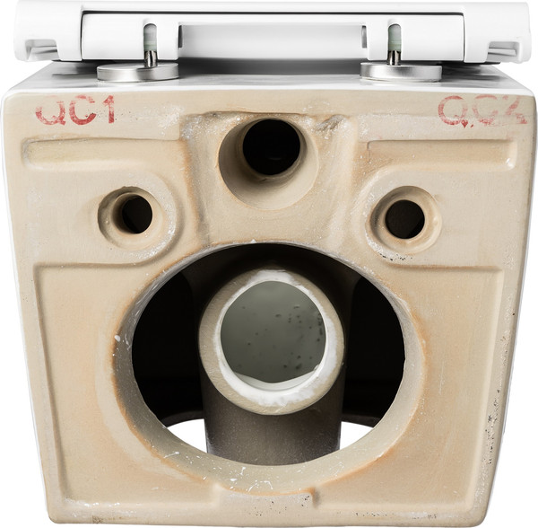 Изображение товара Унитаз подвесной с инсталляцией Saniteco KW-9004W + 497 + RD-CR