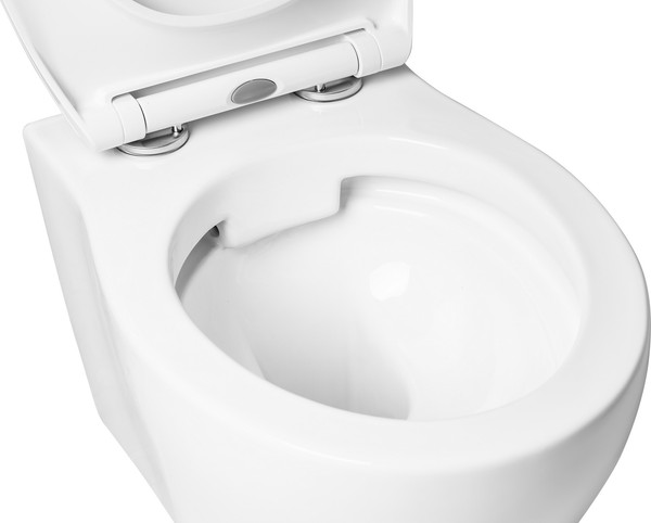 Изображение товара Унитаз подвесной с инсталляцией Saniteco KW-99046 + 497 + RD-CR