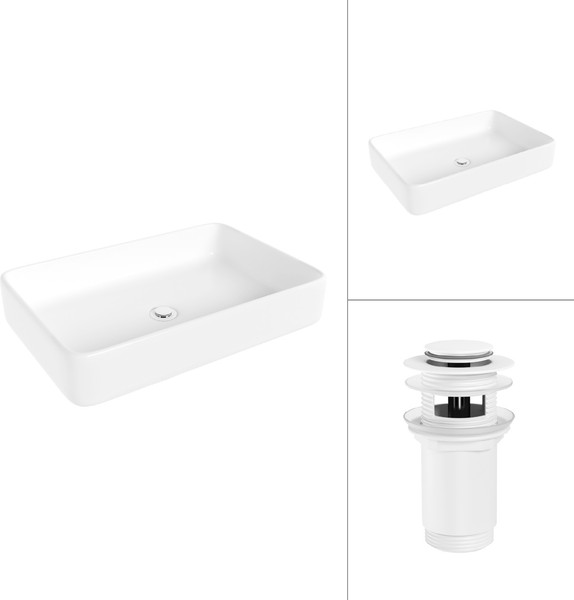 Изображение товара Умывальник Lauter 21842 + клапан 21190W