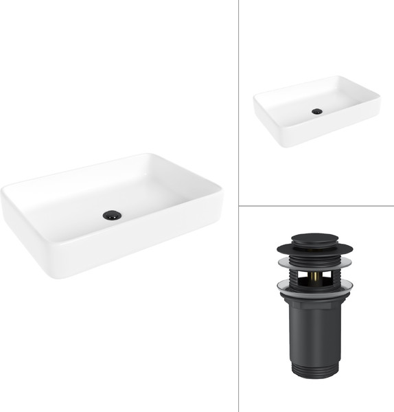 Изображение товара Умывальник Lauter 21842 + клапан 21190B