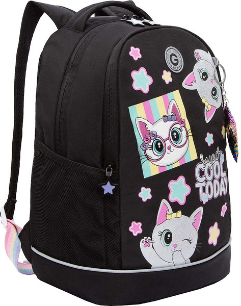 Изображение товара Школьный рюкзак Grizzly RG-563-6 (черный)