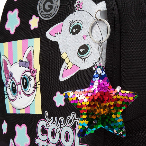 Изображение товара Школьный рюкзак Grizzly RG-563-6 (черный)