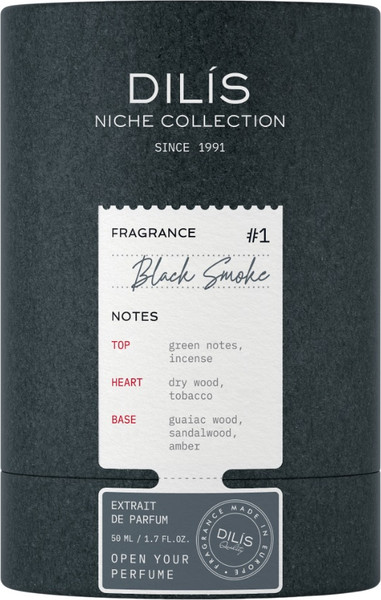 Изображение товара Духи Dilis Niche Collection Black Smoke (50мл)
