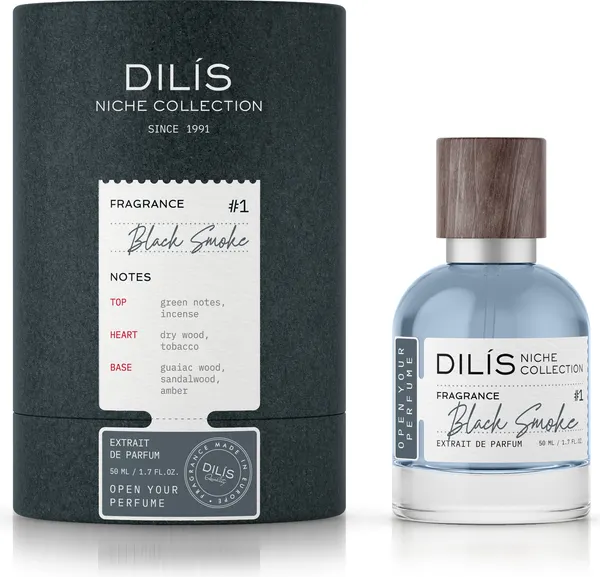 Изображение товара Духи Dilis Niche Collection Black Smoke (50мл)