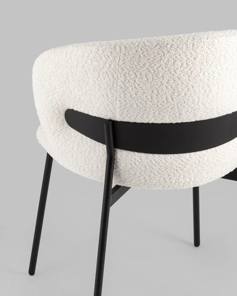 Изображение товара Стул Stool Group Блейз букле / LV-109-S000-01 (белый)