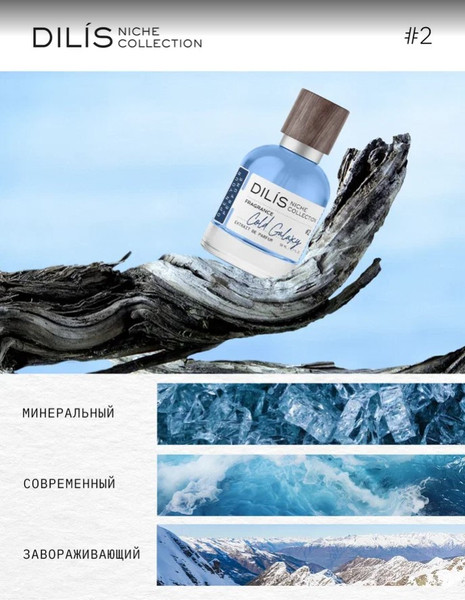 Изображение товара Духи Dilis Parfum Niche Collection Cold Galaxy (50мл)