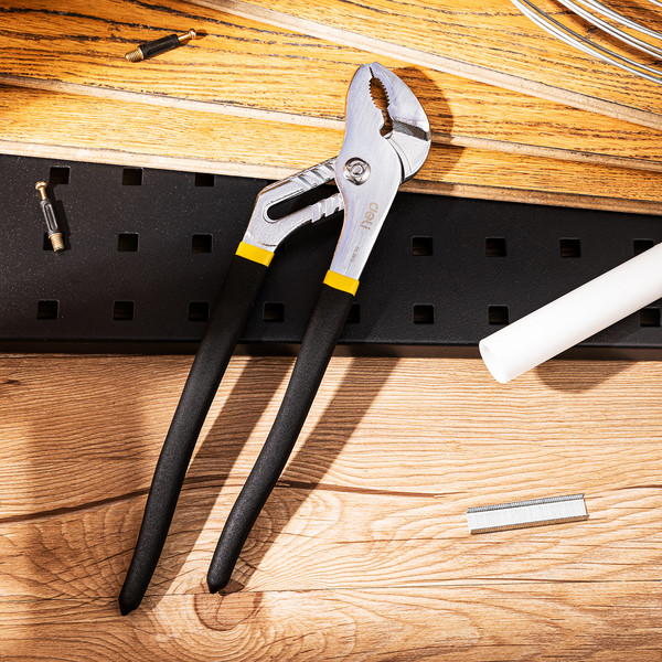 Изображение товара Клещи переставные Deli EDL2612 (черный)