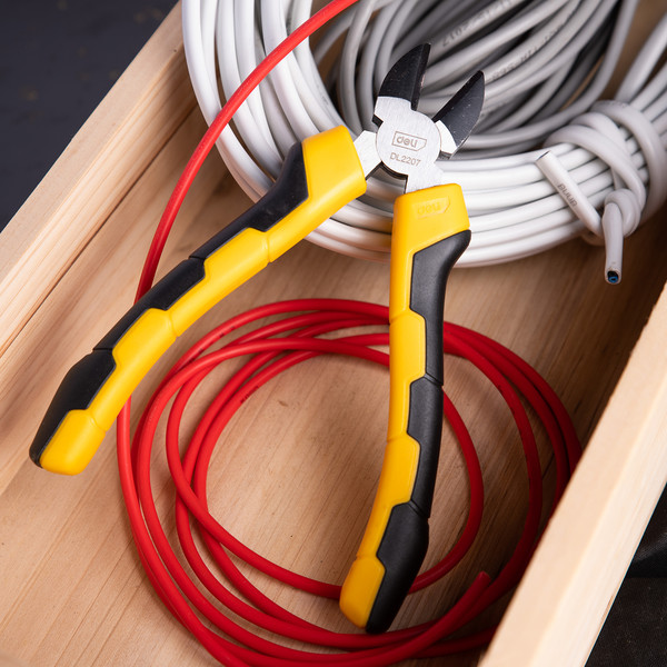 Изображение товара Бокорезы Deli YS EDL2207 (180мм, желтый/черный)