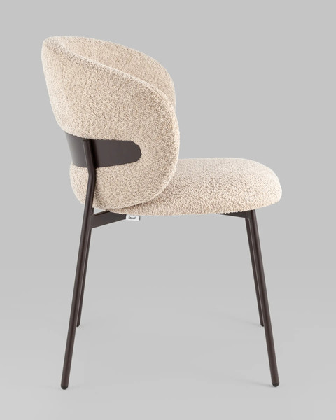 Изображение товара Стул Stool Group Блейз букле / LV-109-S112-8019 (капучино/каркас серо-коричневый)