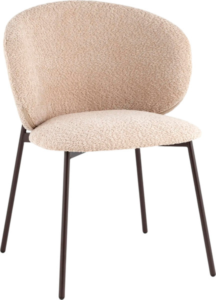 Изображение товара Стул Stool Group Блейз букле / LV-109-S112-8019 (капучино/каркас серо-коричневый)