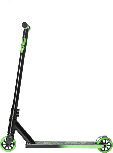 Изображение товара Самокат трюковый Ateox Jump 2024 100 mm PU HIC / JUMP-BK/G (3.3кг, черный/зеленый)