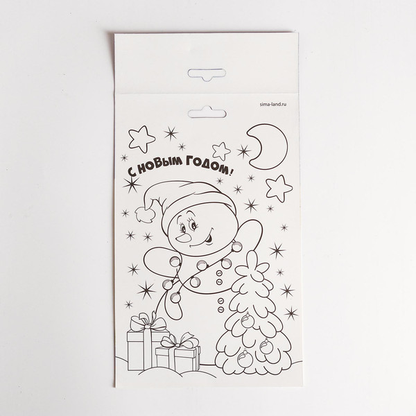 Изображение товара Набор для творчества Школа талантов Снеговик. Аппликация / 1973386