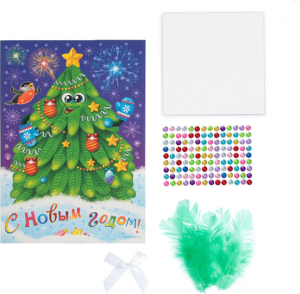 Изображение товара Набор для творчества Школа талантов Елочка. Аппликация / 1973391