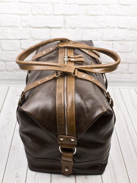 Изображение товара Сумка дорожная Carlo Gattini Premium Campora / 4019-52 (темно-коричневый)