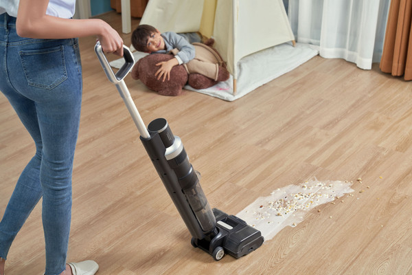 Изображение товара Вертикальный пылесос Jimmy Cordless Vacuum&Washer HW9 Pro Max (синий/серый)