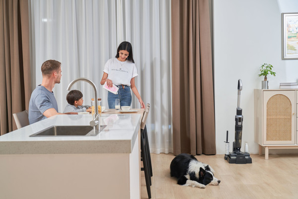 Изображение товара Вертикальный пылесос Jimmy Cordless Vacuum&Washer HW9 Pro Max (синий/серый)