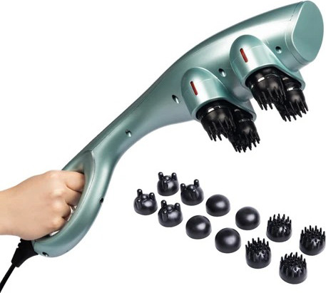 Изображение товара Массажер электронный CleverCare Sky Hammer / CC-024SH (голубой)