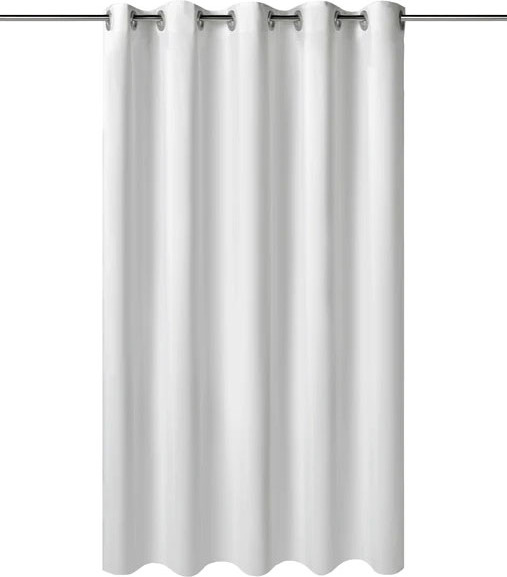 Изображение товара Шторка-занавеска для ванны Home One Linen 200х200 / 428415 (белый)