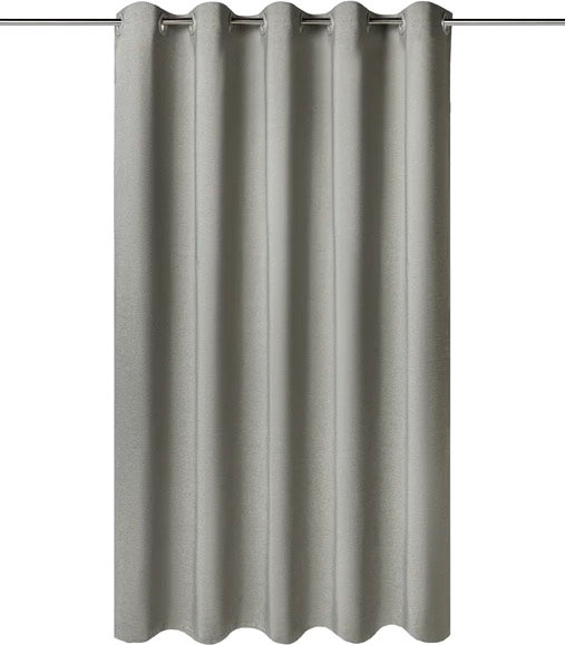 Изображение товара Шторка-занавеска для ванны Home One Linen 200х200 / 428416 (серый)