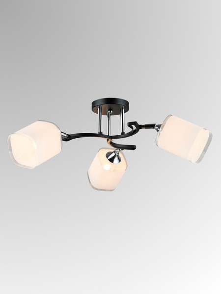 Изображение товара Спот Aitin-Pro НПБ 02-3x60-101 / N6108/3 (черный/хром)