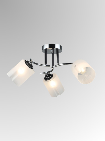Изображение товара Люстра Aitin-Pro НПБ 02-3x60-101 / K2180/3 (черный/хром)