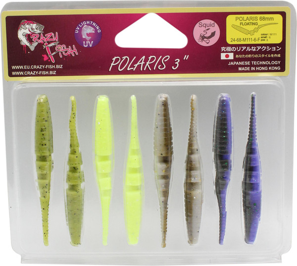 Изображение товара Мягкая приманка Crazy Fish Polaris 3 / 24-68-M111-6-F