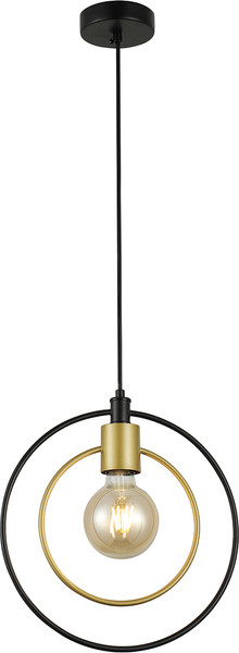 Изображение товара Потолочный светильник ESCADA 1162/1S (черный/золото)