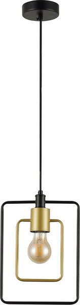 Изображение товара Потолочный светильник ESCADA 1165/1S (черный/золото)