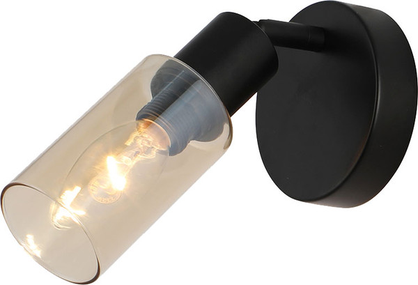 Изображение товара Бра ESCADA 10172/1A (черный/янтарь)