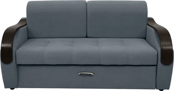 Изображение товара Диван Сириус Лидер-6 НПБ 185x110 (Eva 32 велюр серый)