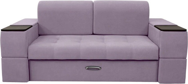 Изображение товара Диван Сириус Лидер-13 ППУ 215x110 (Eva 13 велюр светло-фиолетовый)