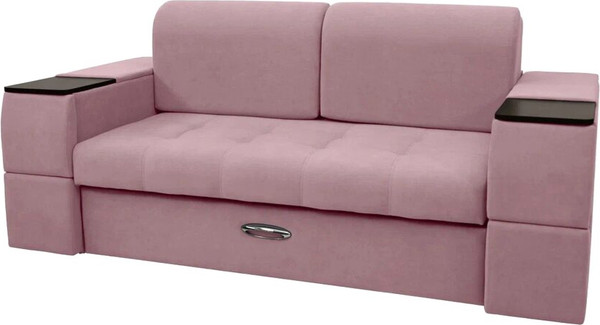 Изображение товара Диван Сириус Лидер-13 ППУ 215x110 (Eva 14 велюр темно-розовый)