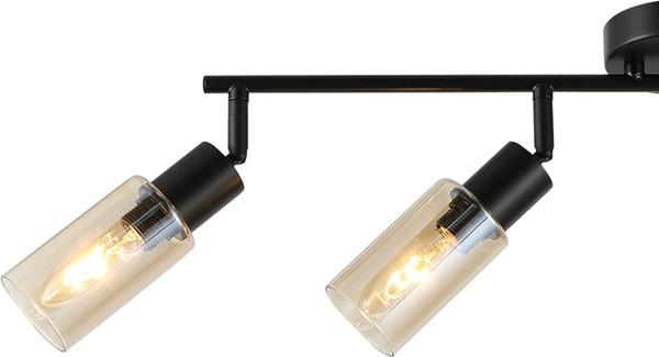 Изображение товара Спот ESCADA 10172/4 (черный/янтарь)