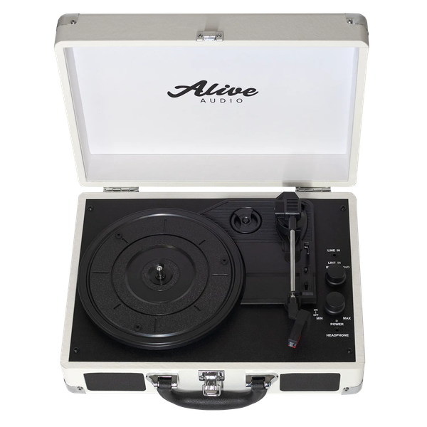 Изображение товара Проигрыватель виниловых пластинок Alive Audio Glam Milk c Bluetooth / GLM-01-ML