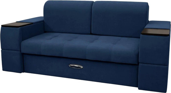 Изображение товара Диван Сириус Лидер-13 ППУ 215x110 (Eva 22 велюр синий)