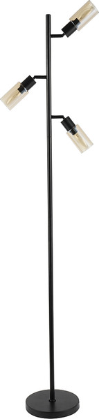 Изображение товара Торшер ESCADA 10172/T (черный/янтарь)