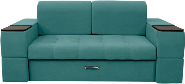 Изображение товара Диван Сириус Лидер-13 ППУ 215x110 (Eva 28 велюр зеленый)