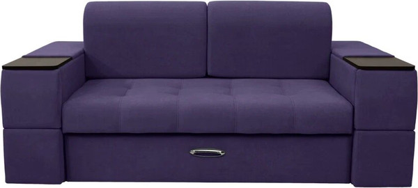 Изображение товара Диван Сириус Лидер-13 ППУ 215x110 (Eva 31 велюр фиолетовый)
