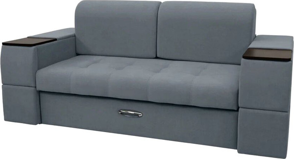 Изображение товара Диван Сириус Лидер-13 ППУ 215x110 (Eva 32 велюр серый)