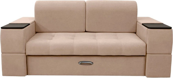 Изображение товара Диван Сириус Лидер-13 ППУ 215x110 (Eva 33 велюр светло-коричневый)